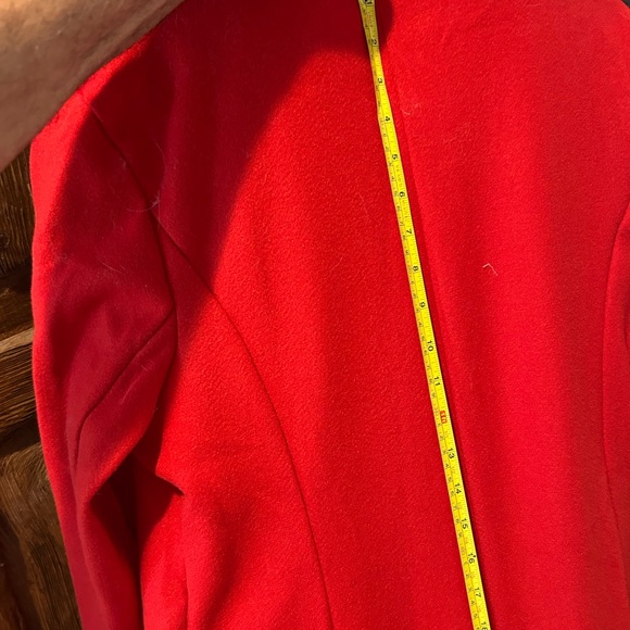 BellanBlue Red Trench Coat - Picture 4 of 9